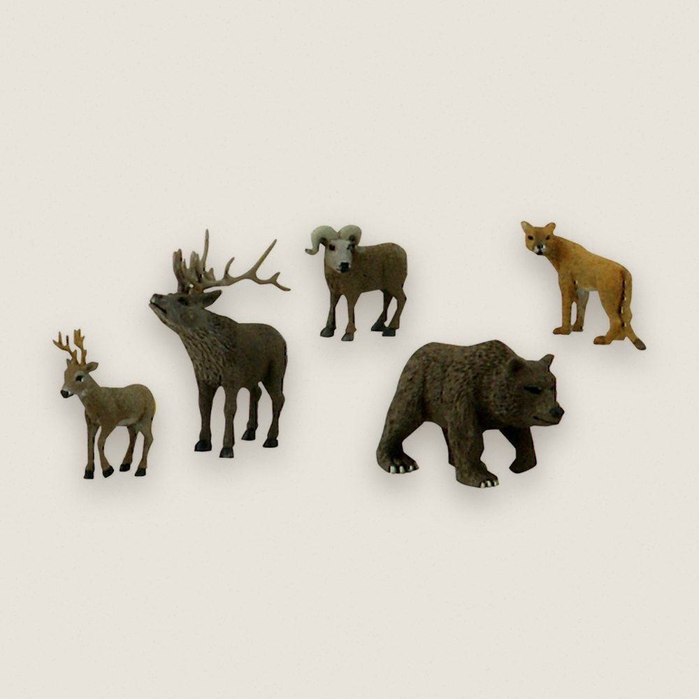 Scene-a-Rama Scene Setters North American Wildlife
