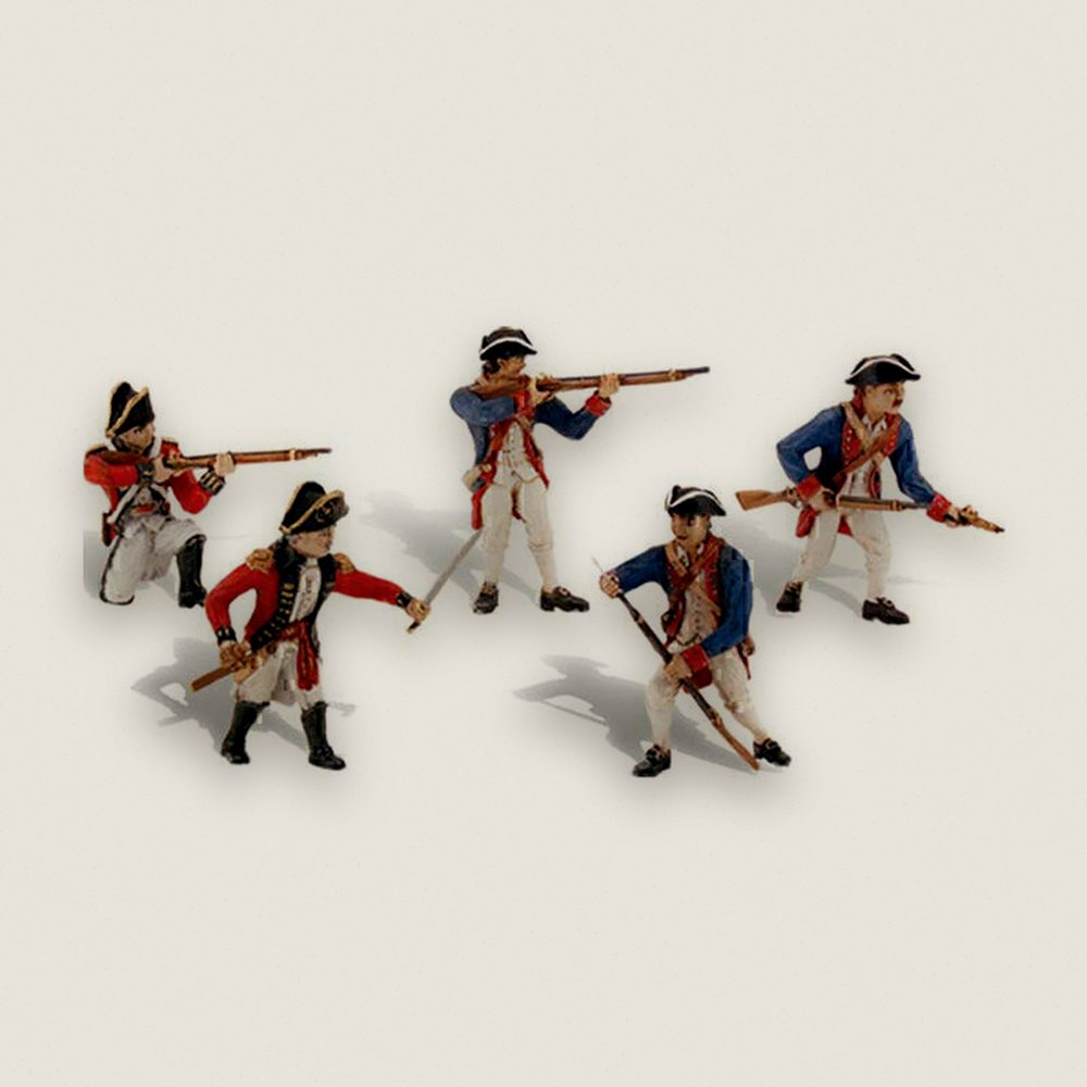 Revolutionary Soldiers Scene Setters, Scene-a-Rama - Woodland Scenics
