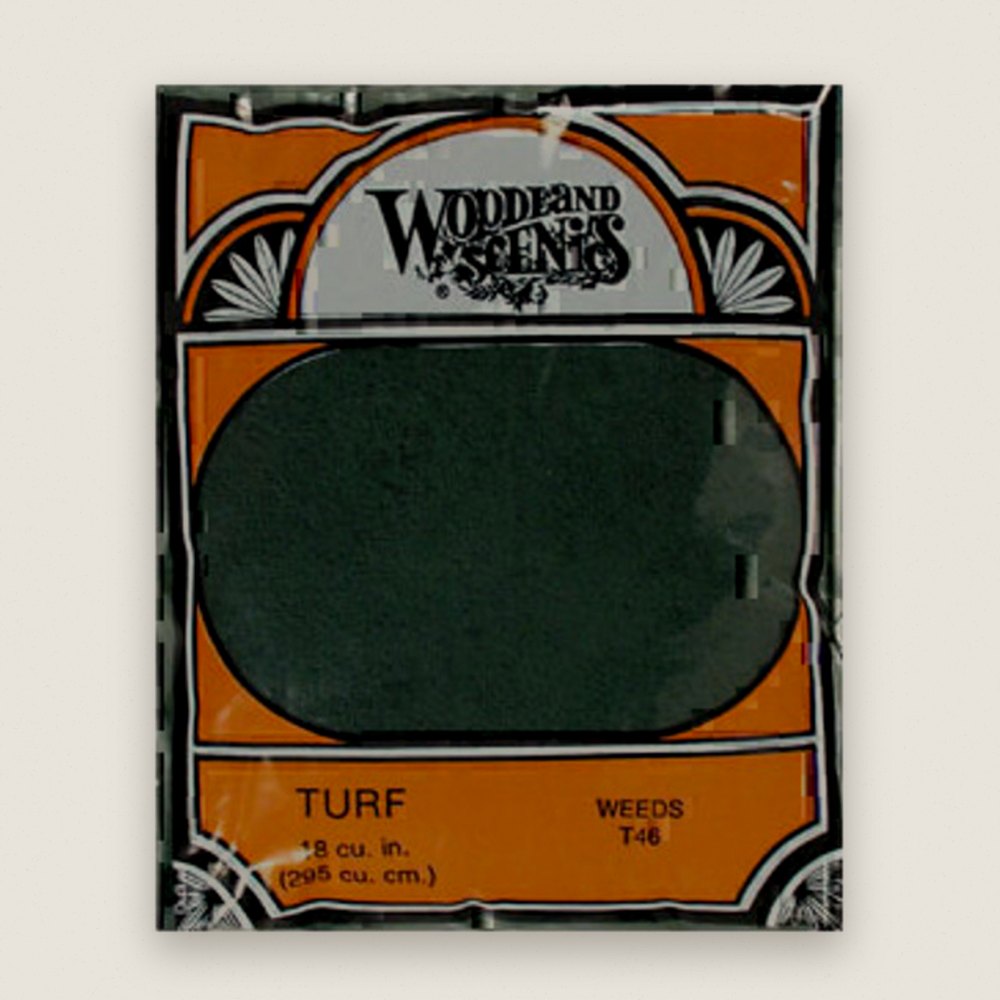 Fine Turf Bag, Weeds, 18 Cubic Inches - Woodland Scenics