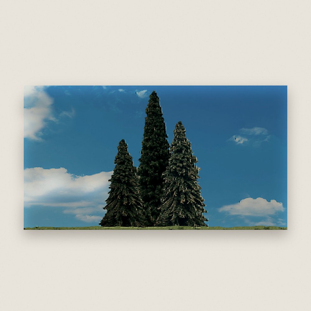 Tree, Classics, Forever Green, 7-8, Qty 3 - Woodland Scenics