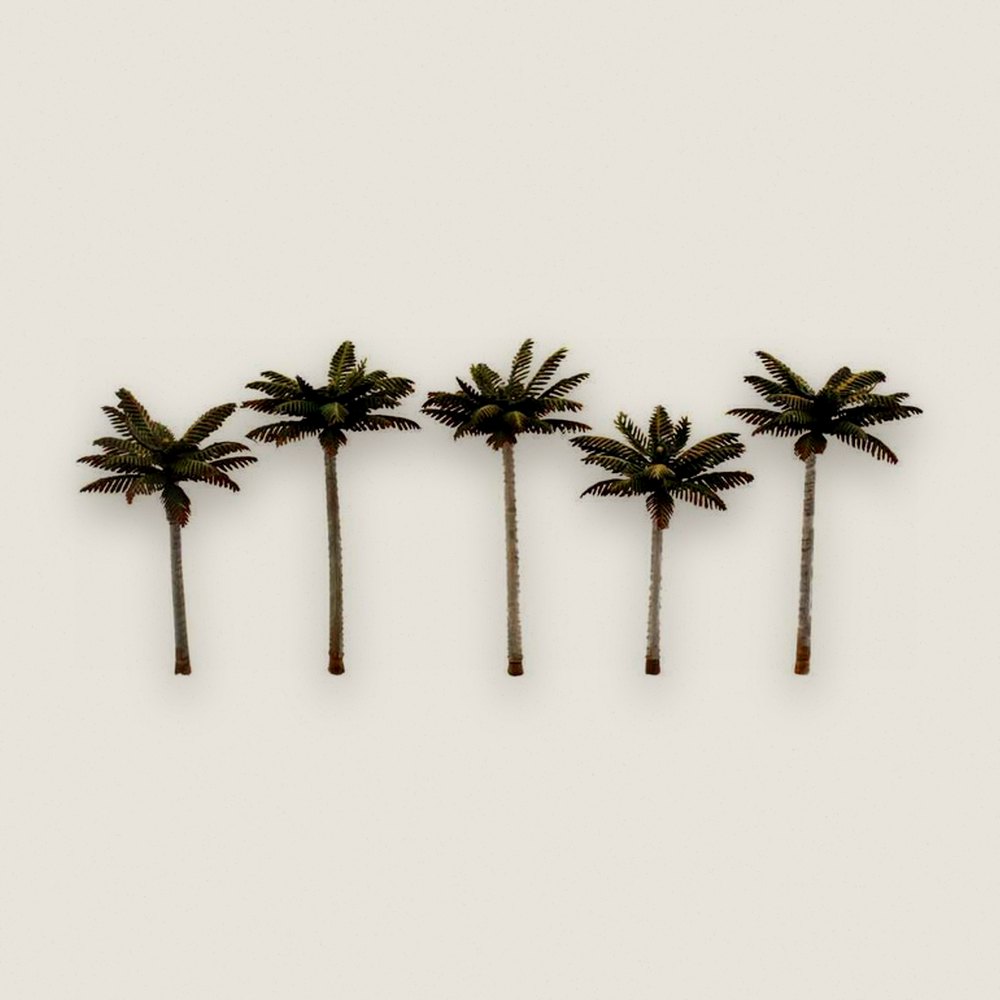 Tree, Classics, Palm, 3-3.75, Qty 5 - Woodland Scenics