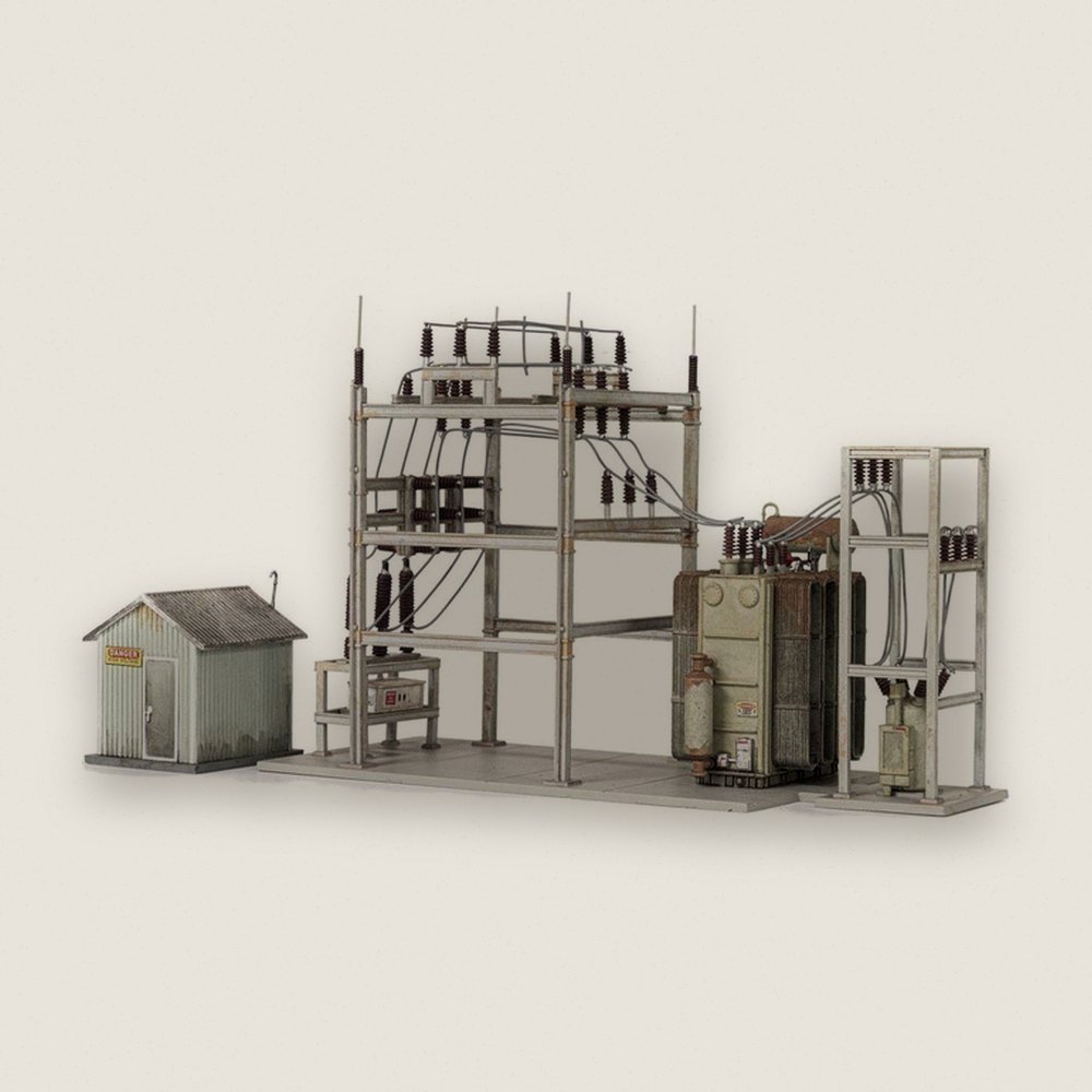 Substation, HO Scale - Woodland Scenics