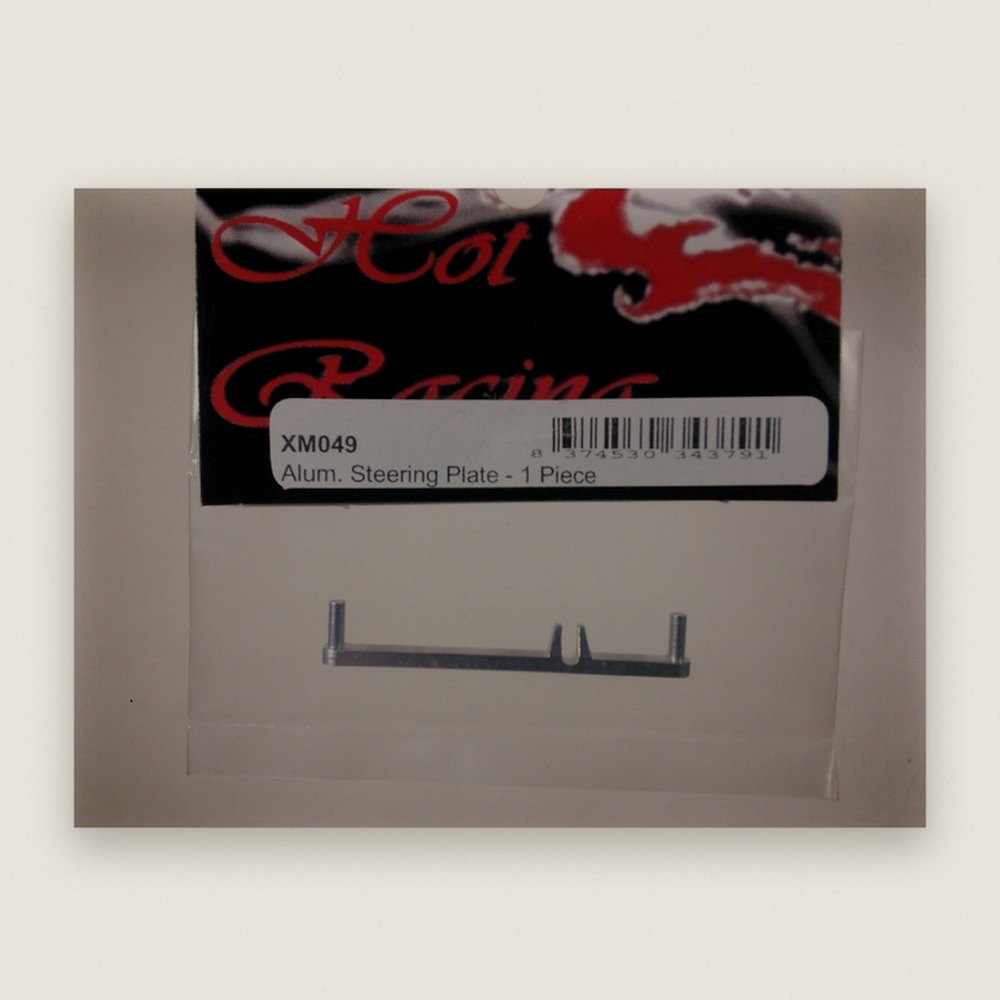 Steering Plate, Blue Aluminum - GPM Racing