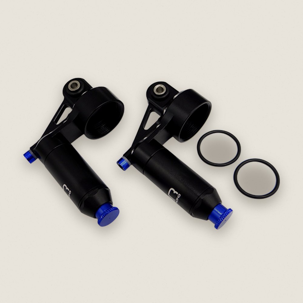 Reservoir Shock Upgrade Kit, Aluminum (2), for TRA - Hot Racing