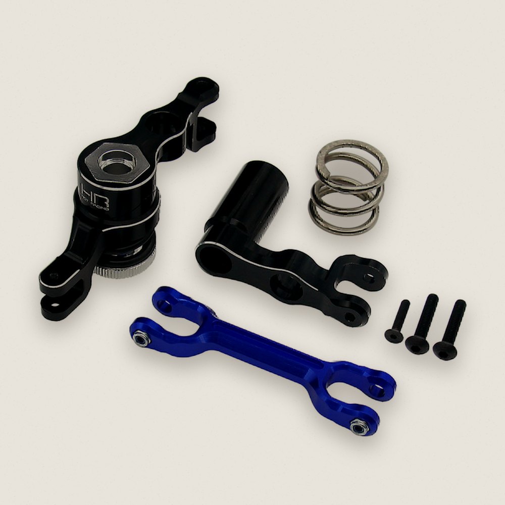 Servo Saver Bellcrank Steering, Aluminum for TRA 8s - Hot Racing