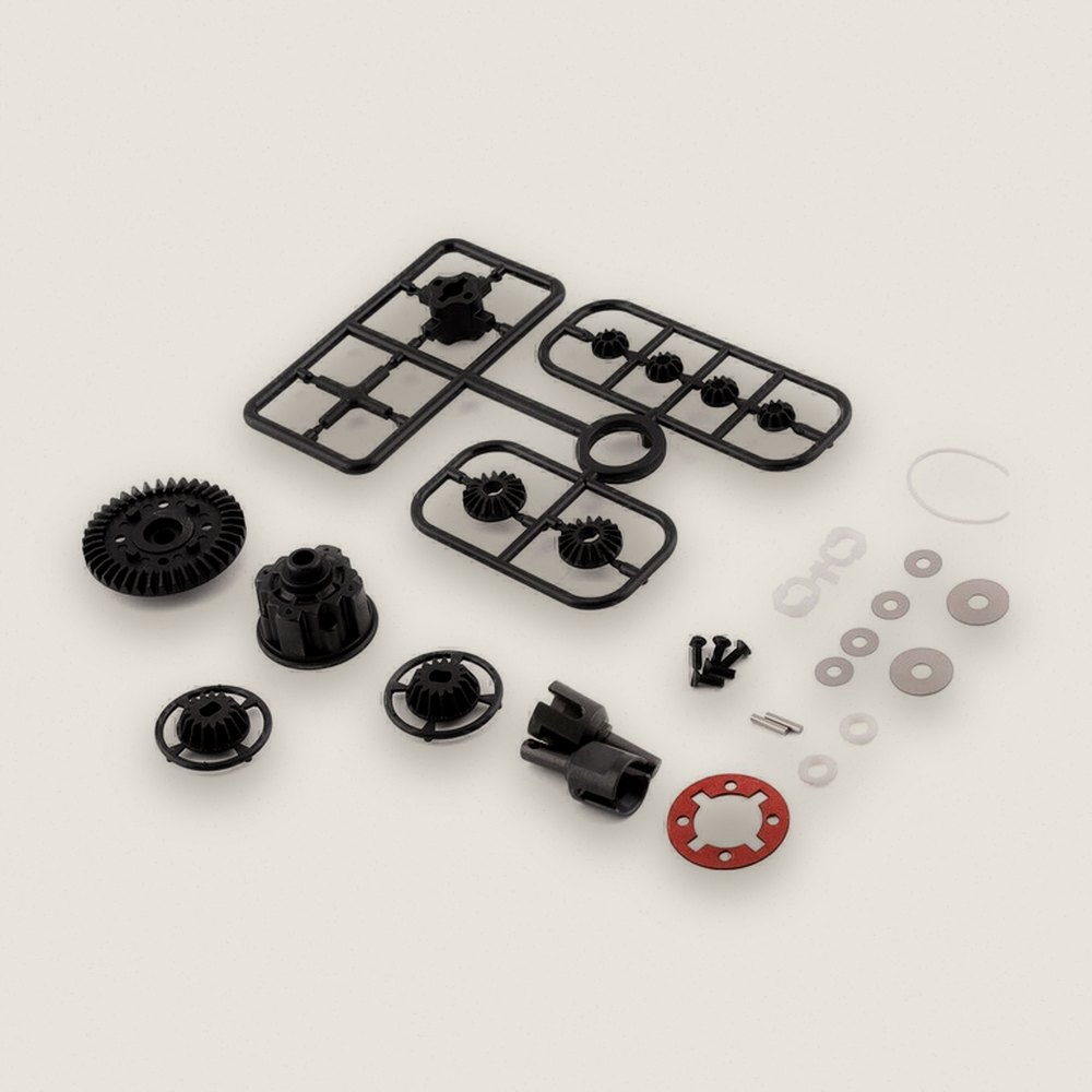 Differential Gear Set, Oil-Filled for Tamiya TT-02 - Yeah Racing
