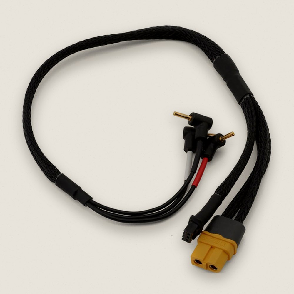 Charging Cable, XT60 Plug to 2mm Plug with Balance Plug - Yeah Racing
