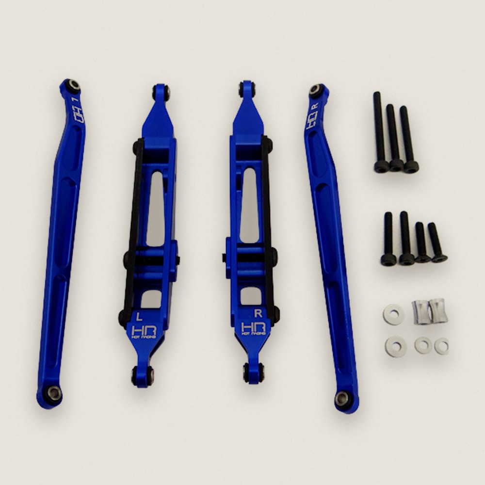 Rear Links Set, Carbon Fiber Graphite for Axial Yeti JR - Hot Racing
