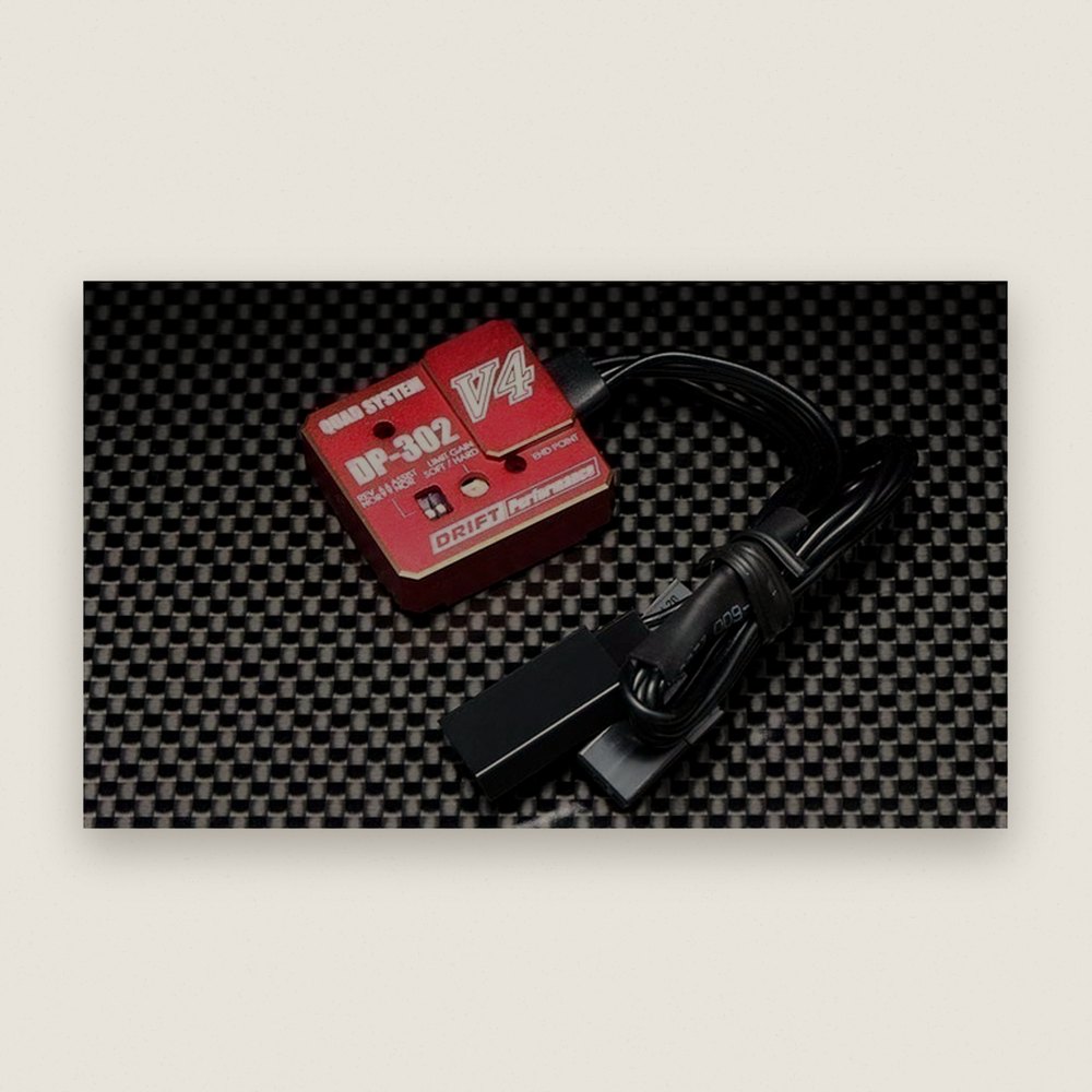 Yokomo Drift Steering Gyro Red(Dpp-302v4rb)